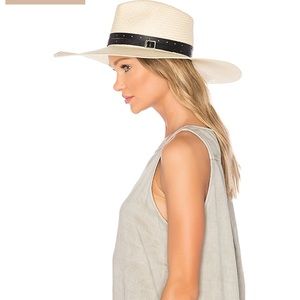 New Rag Bone Wide Brim Panama Hat In 